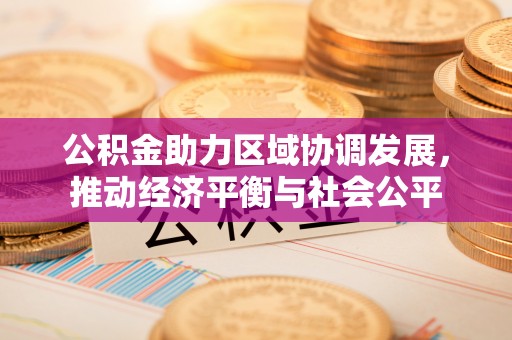 全椒公积金助力区域协调发展，推动经济平衡与社会公平