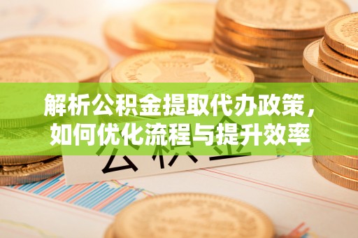 全椒解析公积金提取代办政策，如何优化流程与提升效率