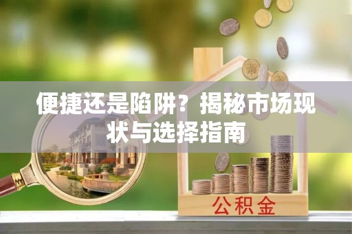 全椒便捷还是陷阱？揭秘市场现状与选择指南
