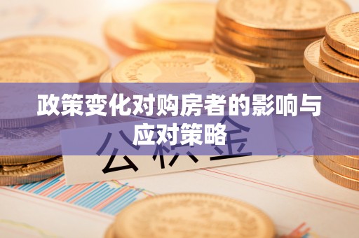 全椒政策变化对购房者的影响与应对策略