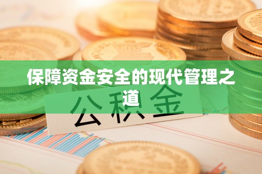 全椒保障资金安全的现代管理之道